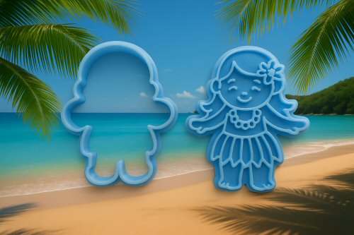 Gnome Girl Luau